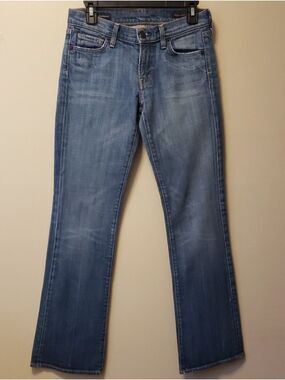 Citizens Of Humanity Kelly Low Bootcut Women's Jeans in Blue Denim